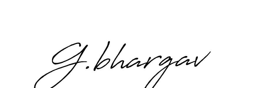 Antro_Vectra_Bolder is a professional signature style that is perfect for those who want to add a touch of class to their signature. It is also a great choice for those who want to make their signature more unique. Get G.bhargav name to fancy signature for free. G.bhargav signature style 7 images and pictures png