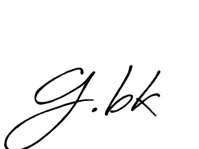 Also You can easily find your signature by using the search form. We will create G.bk name handwritten signature images for you free of cost using Antro_Vectra_Bolder sign style. G.bk signature style 7 images and pictures png