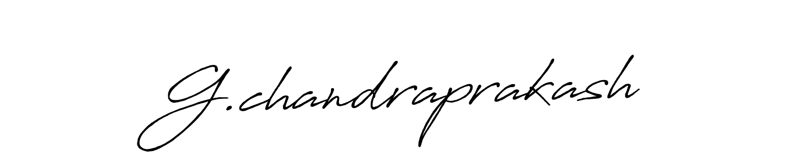 You should practise on your own different ways (Antro_Vectra_Bolder) to write your name (G.chandraprakash) in signature. don't let someone else do it for you. G.chandraprakash signature style 7 images and pictures png