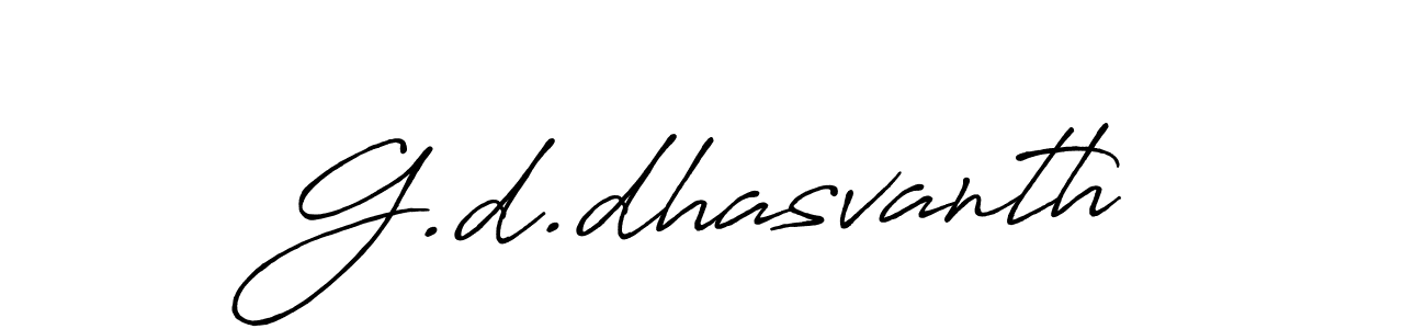 You should practise on your own different ways (Antro_Vectra_Bolder) to write your name (G.d.dhasvanth) in signature. don't let someone else do it for you. G.d.dhasvanth signature style 7 images and pictures png