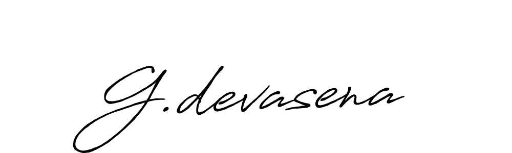 You should practise on your own different ways (Antro_Vectra_Bolder) to write your name (G.devasena) in signature. don't let someone else do it for you. G.devasena signature style 7 images and pictures png