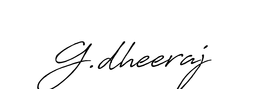 You should practise on your own different ways (Antro_Vectra_Bolder) to write your name (G.dheeraj) in signature. don't let someone else do it for you. G.dheeraj signature style 7 images and pictures png