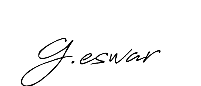 You can use this online signature creator to create a handwritten signature for the name G.eswar. This is the best online autograph maker. G.eswar signature style 7 images and pictures png