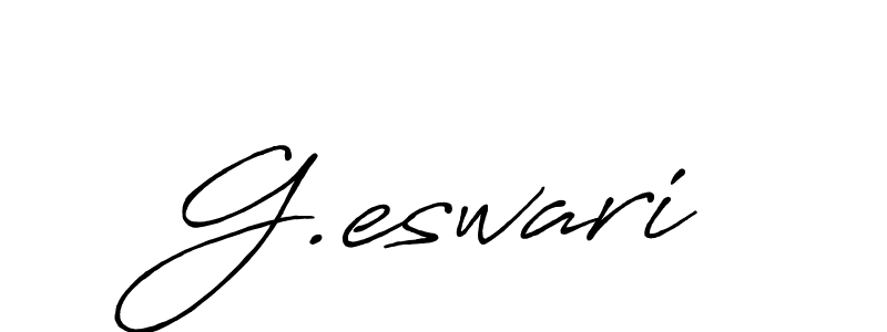 How to Draw G.eswari signature style? Antro_Vectra_Bolder is a latest design signature styles for name G.eswari. G.eswari signature style 7 images and pictures png