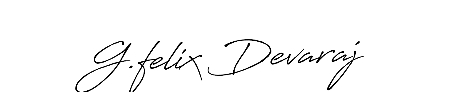 Also You can easily find your signature by using the search form. We will create G.felix Devaraj name handwritten signature images for you free of cost using Antro_Vectra_Bolder sign style. G.felix Devaraj signature style 7 images and pictures png