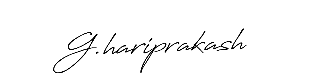 Make a beautiful signature design for name G.hariprakash. Use this online signature maker to create a handwritten signature for free. G.hariprakash signature style 7 images and pictures png