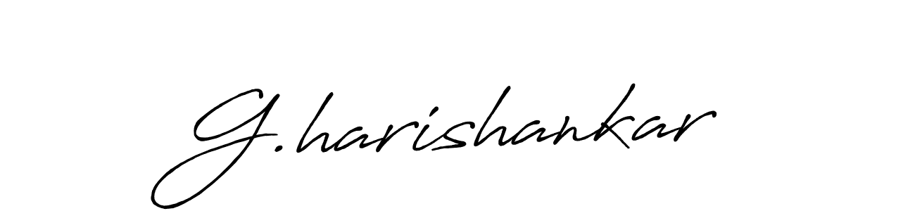 Make a beautiful signature design for name G.harishankar. Use this online signature maker to create a handwritten signature for free. G.harishankar signature style 7 images and pictures png