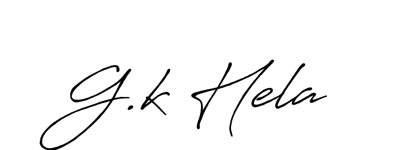 Make a beautiful signature design for name G.k Hela. Use this online signature maker to create a handwritten signature for free. G.k Hela signature style 7 images and pictures png