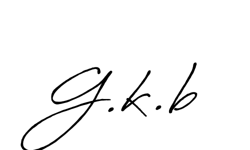 Use a signature maker to create a handwritten signature online. With this signature software, you can design (Antro_Vectra_Bolder) your own signature for name G.k.b. G.k.b signature style 7 images and pictures png