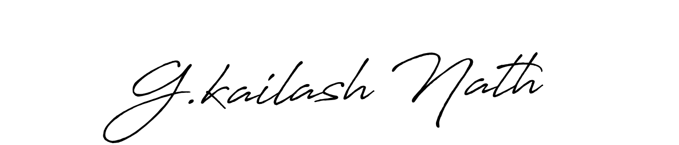 if you are searching for the best signature style for your name G.kailash Nath. so please give up your signature search. here we have designed multiple signature styles  using Antro_Vectra_Bolder. G.kailash Nath signature style 7 images and pictures png