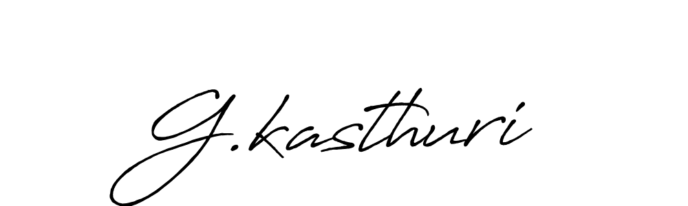 G.kasthuri stylish signature style. Best Handwritten Sign (Antro_Vectra_Bolder) for my name. Handwritten Signature Collection Ideas for my name G.kasthuri. G.kasthuri signature style 7 images and pictures png