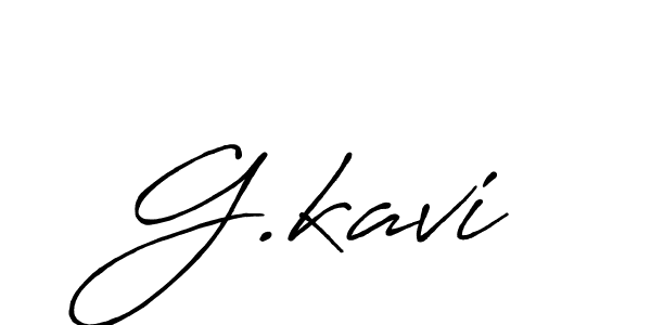 Also we have G.kavi name is the best signature style. Create professional handwritten signature collection using Antro_Vectra_Bolder autograph style. G.kavi signature style 7 images and pictures png