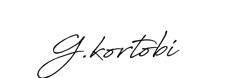 Best and Professional Signature Style for G.kortobi. Antro_Vectra_Bolder Best Signature Style Collection. G.kortobi signature style 7 images and pictures png