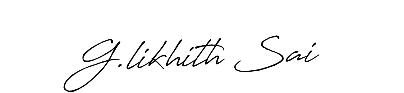 See photos of G.likhith Sai official signature by Spectra . Check more albums & portfolios. Read reviews & check more about Antro_Vectra_Bolder font. G.likhith Sai signature style 7 images and pictures png