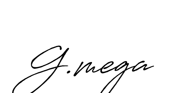 Use a signature maker to create a handwritten signature online. With this signature software, you can design (Antro_Vectra_Bolder) your own signature for name G.mega. G.mega signature style 7 images and pictures png