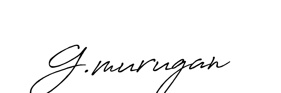 Make a beautiful signature design for name G.murugan. Use this online signature maker to create a handwritten signature for free. G.murugan signature style 7 images and pictures png