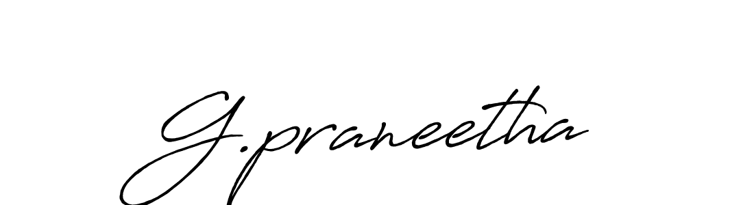 Make a beautiful signature design for name G.praneetha. Use this online signature maker to create a handwritten signature for free. G.praneetha signature style 7 images and pictures png