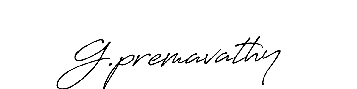 if you are searching for the best signature style for your name G.premavathy. so please give up your signature search. here we have designed multiple signature styles  using Antro_Vectra_Bolder. G.premavathy signature style 7 images and pictures png