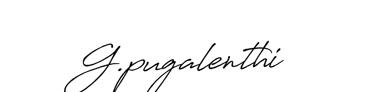 How to make G.pugalenthi signature? Antro_Vectra_Bolder is a professional autograph style. Create handwritten signature for G.pugalenthi name. G.pugalenthi signature style 7 images and pictures png