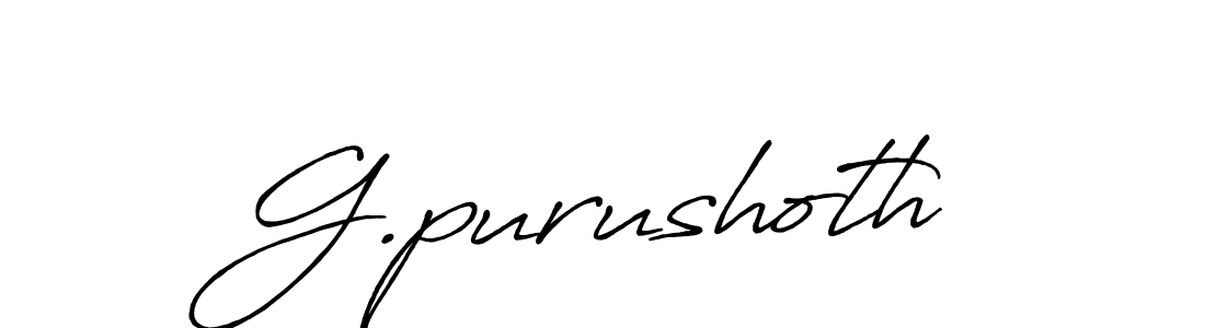 Best and Professional Signature Style for G.purushoth. Antro_Vectra_Bolder Best Signature Style Collection. G.purushoth signature style 7 images and pictures png