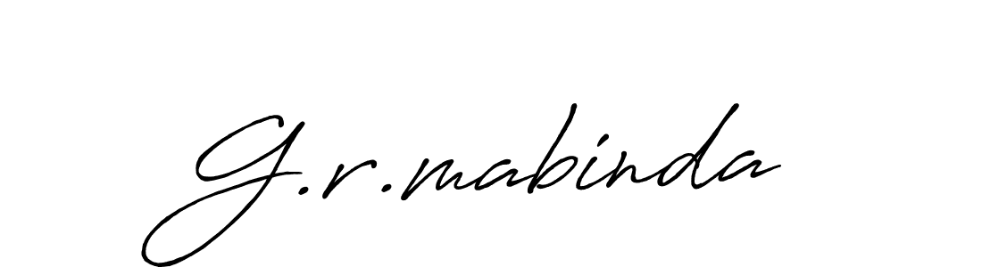 This is the best signature style for the G.r.mabinda name. Also you like these signature font (Antro_Vectra_Bolder). Mix name signature. G.r.mabinda signature style 7 images and pictures png