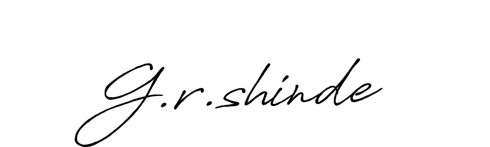 Make a beautiful signature design for name G.r.shinde. Use this online signature maker to create a handwritten signature for free. G.r.shinde signature style 7 images and pictures png