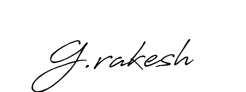 You can use this online signature creator to create a handwritten signature for the name G.rakesh. This is the best online autograph maker. G.rakesh signature style 7 images and pictures png