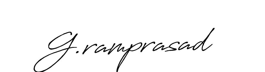 Best and Professional Signature Style for G.ramprasad. Antro_Vectra_Bolder Best Signature Style Collection. G.ramprasad signature style 7 images and pictures png