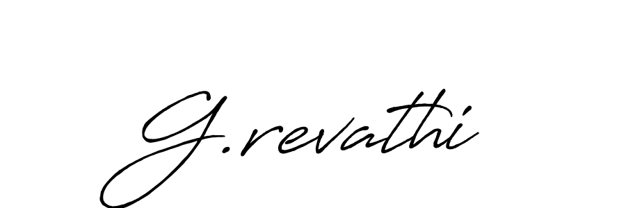 Make a beautiful signature design for name G.revathi. Use this online signature maker to create a handwritten signature for free. G.revathi signature style 7 images and pictures png