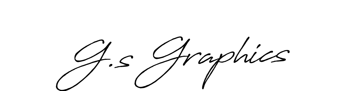 Also we have G.s Graphics name is the best signature style. Create professional handwritten signature collection using Antro_Vectra_Bolder autograph style. G.s Graphics signature style 7 images and pictures png