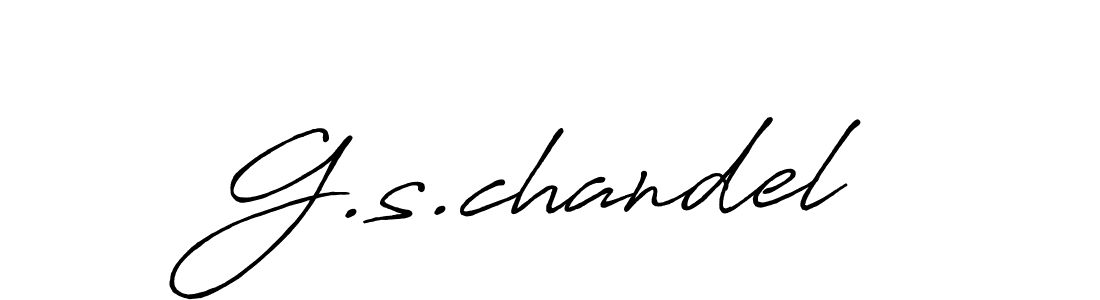 if you are searching for the best signature style for your name G.s.chandel. so please give up your signature search. here we have designed multiple signature styles  using Antro_Vectra_Bolder. G.s.chandel signature style 7 images and pictures png