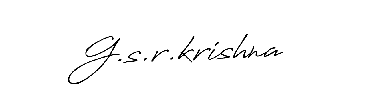 if you are searching for the best signature style for your name G.s.r.krishna. so please give up your signature search. here we have designed multiple signature styles  using Antro_Vectra_Bolder. G.s.r.krishna signature style 7 images and pictures png