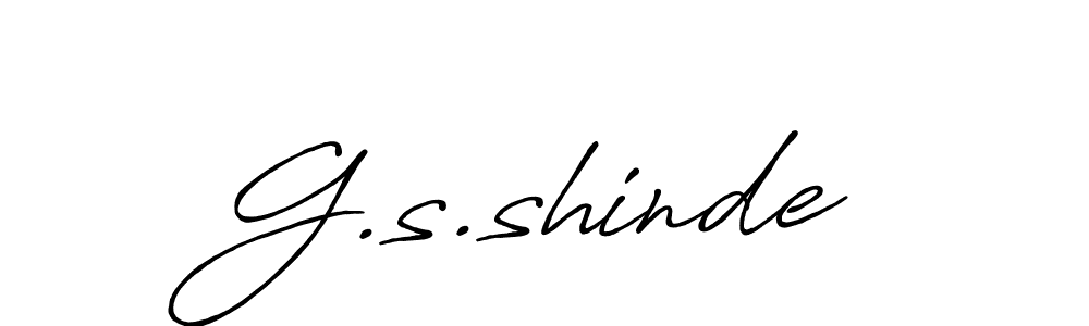 It looks lik you need a new signature style for name G.s.shinde. Design unique handwritten (Antro_Vectra_Bolder) signature with our free signature maker in just a few clicks. G.s.shinde signature style 7 images and pictures png