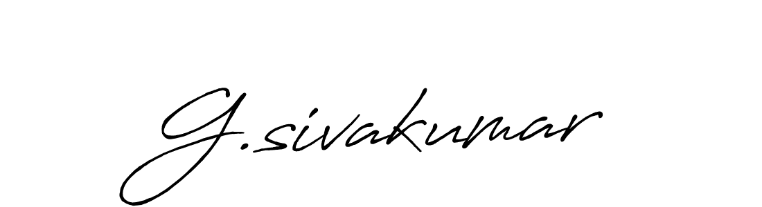 Similarly Antro_Vectra_Bolder is the best handwritten signature design. Signature creator online .You can use it as an online autograph creator for name G.sivakumar. G.sivakumar signature style 7 images and pictures png