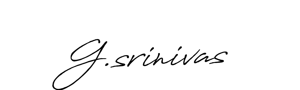 Make a beautiful signature design for name G.srinivas. Use this online signature maker to create a handwritten signature for free. G.srinivas signature style 7 images and pictures png