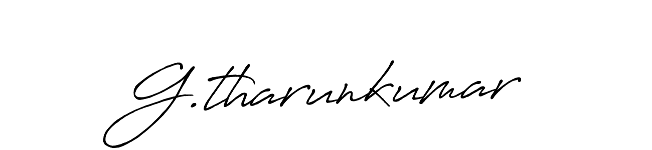 Make a beautiful signature design for name G.tharunkumar. Use this online signature maker to create a handwritten signature for free. G.tharunkumar signature style 7 images and pictures png