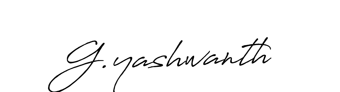 Best and Professional Signature Style for G.yashwanth. Antro_Vectra_Bolder Best Signature Style Collection. G.yashwanth signature style 7 images and pictures png