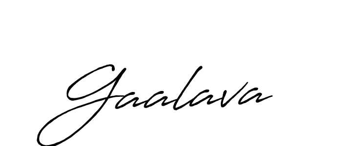 How to make Gaalava name signature. Use Antro_Vectra_Bolder style for creating short signs online. This is the latest handwritten sign. Gaalava signature style 7 images and pictures png