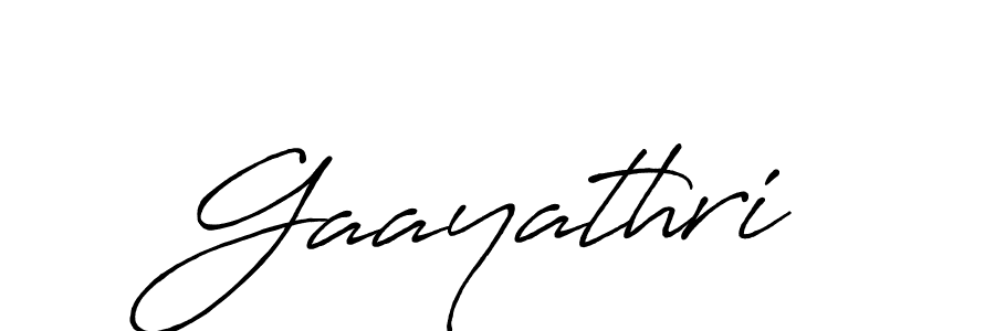 Design your own signature with our free online signature maker. With this signature software, you can create a handwritten (Antro_Vectra_Bolder) signature for name Gaayathri. Gaayathri signature style 7 images and pictures png