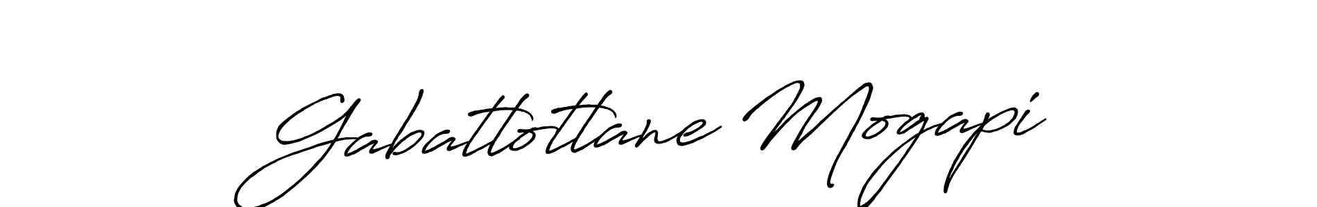 Also we have Gabatlotlane Mogapi name is the best signature style. Create professional handwritten signature collection using Antro_Vectra_Bolder autograph style. Gabatlotlane Mogapi signature style 7 images and pictures png
