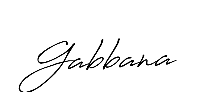 Also we have Gabbana name is the best signature style. Create professional handwritten signature collection using Antro_Vectra_Bolder autograph style. Gabbana signature style 7 images and pictures png