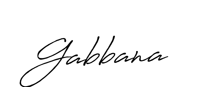 Also we have Gabbana name is the best signature style. Create professional handwritten signature collection using Antro_Vectra_Bolder autograph style. Gabbana signature style 7 images and pictures png