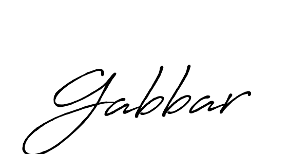 Design your own signature with our free online signature maker. With this signature software, you can create a handwritten (Antro_Vectra_Bolder) signature for name Gabbar. Gabbar signature style 7 images and pictures png