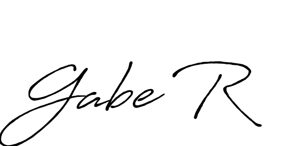 Also You can easily find your signature by using the search form. We will create Gabe R name handwritten signature images for you free of cost using Antro_Vectra_Bolder sign style. Gabe R signature style 7 images and pictures png