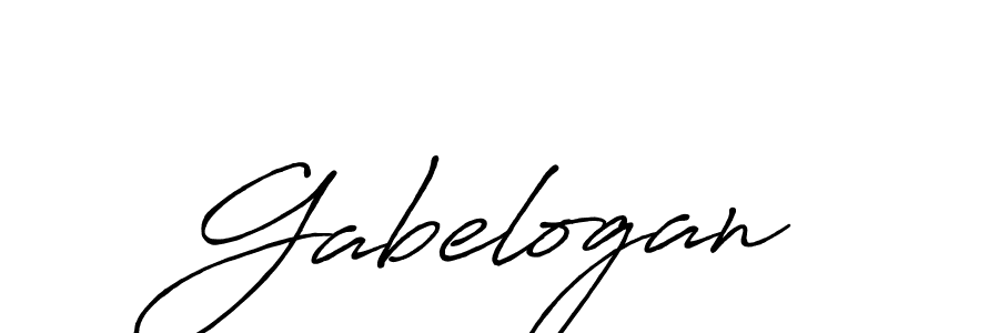 Once you've used our free online signature maker to create your best signature Antro_Vectra_Bolder style, it's time to enjoy all of the benefits that Gabelogan name signing documents. Gabelogan signature style 7 images and pictures png