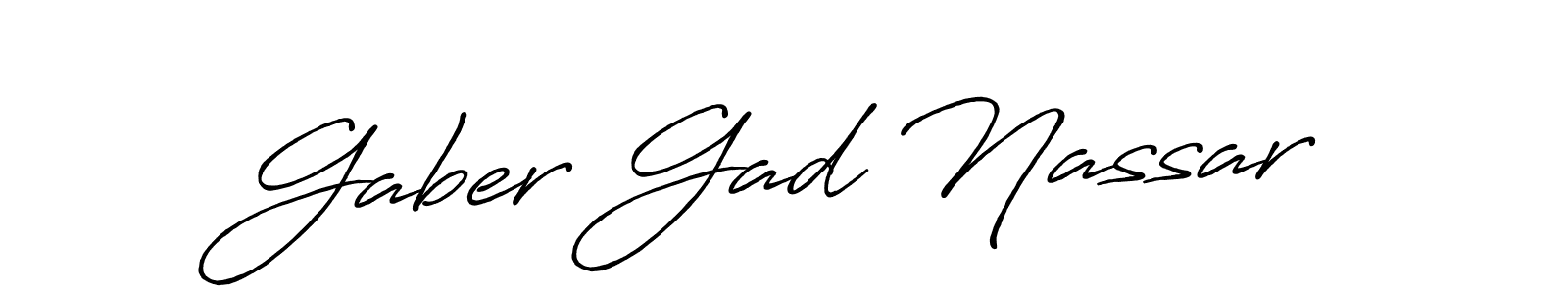 Best and Professional Signature Style for Gaber Gad Nassar. Antro_Vectra_Bolder Best Signature Style Collection. Gaber Gad Nassar signature style 7 images and pictures png