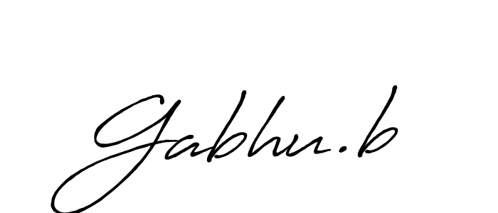 Also You can easily find your signature by using the search form. We will create Gabhu.b name handwritten signature images for you free of cost using Antro_Vectra_Bolder sign style. Gabhu.b signature style 7 images and pictures png