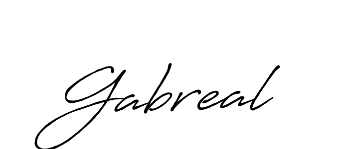 Antro_Vectra_Bolder is a professional signature style that is perfect for those who want to add a touch of class to their signature. It is also a great choice for those who want to make their signature more unique. Get Gabreal name to fancy signature for free. Gabreal signature style 7 images and pictures png