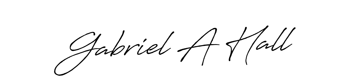 You can use this online signature creator to create a handwritten signature for the name Gabriel A Hall. This is the best online autograph maker. Gabriel A Hall signature style 7 images and pictures png