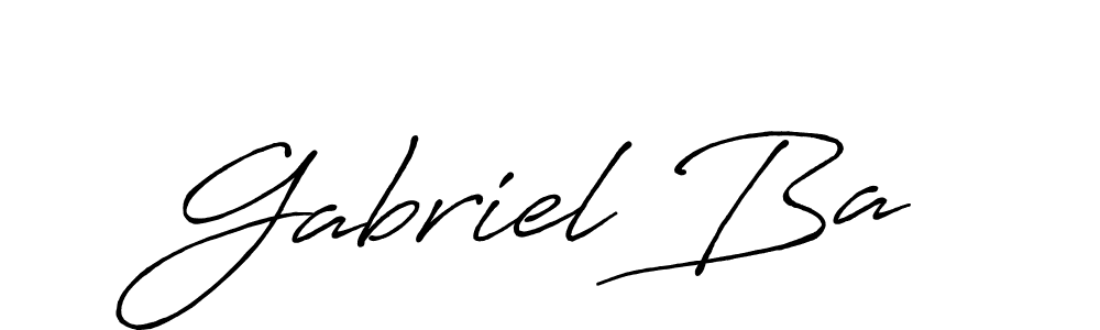 See photos of Gabriel Ba official signature by Spectra . Check more albums & portfolios. Read reviews & check more about Antro_Vectra_Bolder font. Gabriel Ba signature style 7 images and pictures png
